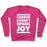 Virgin Teez  Pullover Crewneck Sweatshirt / x-small / Deep Pink CARDIO DOESN'T SPARK JOY CREWNECK SWEATSHIRT