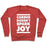 Virgin Teez  Pullover Crewneck Sweatshirt / x-small / Heathered Red CARDIO DOESN'T SPARK JOY CREWNECK SWEATSHIRT