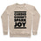Virgin Teez  Pullover Crewneck Sweatshirt / x-small / Heathered Oatmeal CARDIO DOESN'T SPARK JOY CREWNECK SWEATSHIRT