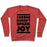 Virgin Teez  Pullover Crewneck Sweatshirt / x-small / Heathered Red CARDIO DOESN'T SPARK JOY CREWNECK SWEATSHIRT