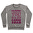 Virgin Teez  Pullover Crewneck Sweatshirt / x-small / Heathered Gray CARDIO I THOUGHT YOU SAID CARBO LOAD CREWNECK SWEATSHIRT