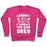 Virgin Teez  Pullover Crewneck Sweatshirt / x-small / Deep Pink CARDIO? I THOUGHT YOU SAID OREO CREWNECK SWEATSHIRT