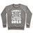 Virgin Teez  Pullover Crewneck Sweatshirt / x-small / Heathered Gray CARDIO? I THOUGHT YOU SAID OREO CREWNECK SWEATSHIRT