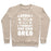 Virgin Teez  Pullover Crewneck Sweatshirt / x-small / Heathered Oatmeal CARDIO? I THOUGHT YOU SAID OREO CREWNECK SWEATSHIRT
