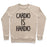 Virgin Teez  Pullover Crewneck Sweatshirt / x-small / Heathered Oatmeal CARDIO IS HARDIO CREWNECK SWEATSHIRT