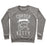 Virgin Teez  Pullover Crewneck Sweatshirt / x-small / Heathered Gray CARDIO KITTY CREWNECK SWEATSHIRT