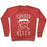 Virgin Teez  Pullover Crewneck Sweatshirt / x-small / Heathered Red CARDIO KITTY CREWNECK SWEATSHIRT