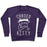 Virgin Teez  Pullover Crewneck Sweatshirt / x-small / Purple CARDIO KITTY CREWNECK SWEATSHIRT