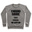 Virgin Teez  Pullover Crewneck Sweatshirt / x-small / Heathered Gray CARDIO MODE: HARD CREWNECK SWEATSHIRT
