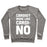 Virgin Teez  Pullover Crewneck Sweatshirt / x-small / Heathered Gray CARDIO MORE LIKE CARDI-NO CREWNECK SWEATSHIRT