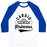 Virgin Teez  Baseball Tee Unisex Classic Baseball Tee / x-small / White/Blue CARDIO PRINCESS UNISEX CLASSIC BASEBALL TEE
