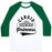 Virgin Teez  Baseball Tee Unisex Classic Baseball Tee / x-small / White/Dark Green CARDIO PRINCESS UNISEX CLASSIC BASEBALL TEE