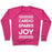 Virgin Teez  Pullover Crewneck Sweatshirt / x-small / Deep Pink CARDIO SPARKS JOY CREWNECK SWEATSHIRT