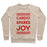 Virgin Teez  Pullover Crewneck Sweatshirt / x-small / Heathered Oatmeal CARDIO SPARKS JOY CREWNECK SWEATSHIRT