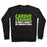 Virgin Teez  Pullover Crewneck Sweatshirt / x-small / Black CARDIO TRAINING IS WHY I WON'T BE ZOMBIE FOOD CREWNECK SWEATSHIRT