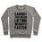 Virgin Teez  Pullover Crewneck Sweatshirt / x-small / Heathered Gray CARDIO YOU MEAN LIFTING WEIGHTS FASTER CREWNECK SWEATSHIRT