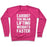 Virgin Teez  Pullover Crewneck Sweatshirt / x-small / Deep Pink CARDIO YOU MEAN LIFTING WEIGHTS FASTER WHITE FONT CREWNECK SWEATSHIRT