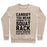 Virgin Teez  Pullover Crewneck Sweatshirt / x-small / Heathered Oatmeal CARDIO? YOU MEAN SQUATS? CREWNECK SWEATSHIRT