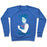 Virgin Teez  Pullover Crewneck Sweatshirt / x-small / Heathered Blue CARL SAGAINS CREWNECK SWEATSHIRT