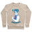 Virgin Teez  Pullover Crewneck Sweatshirt / x-small / Heathered Oatmeal CARL SAGAINS CREWNECK SWEATSHIRT