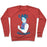 Virgin Teez  Pullover Crewneck Sweatshirt / x-small / Heathered Red CARL SAGAINS CREWNECK SWEATSHIRT