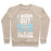 Virgin Teez  Pullover Crewneck Sweatshirt / x-small / Heathered Oatmeal CARRY ALL OF THIS FREEDOM CREWNECK SWEATSHIRT
