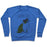 Virgin Teez  Pullover Crewneck Sweatshirt / x-small / Heathered Blue CATHLETIC CREWNECK SWEATSHIRT