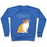 Virgin Teez  Pullover Crewneck Sweatshirt / x-small / Heathered Blue CATHLETIC CREWNECK SWEATSHIRT