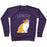 Virgin Teez  Pullover Crewneck Sweatshirt / x-small / Purple CATHLETIC CREWNECK SWEATSHIRT