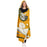 Earthy Mess Kid's sweater Hooded Blanket