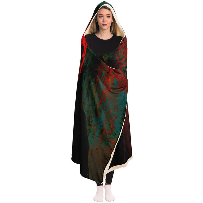 Vandalism Hooded Blanket