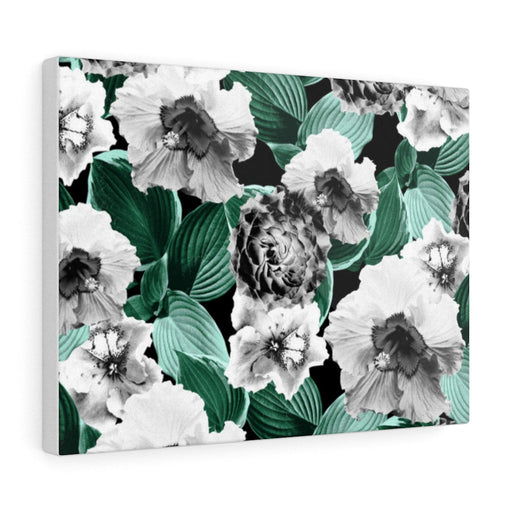 BLACK AND WHITE FLORAL GARDEN GLAMOR