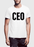 Virgin Teez T-shirt SMALL / Black CEO Half Sleeves T-shirt