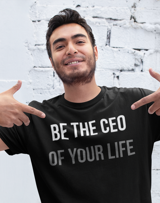 Virgin Teez T-SHIRT CEO of Your Life T-shirt