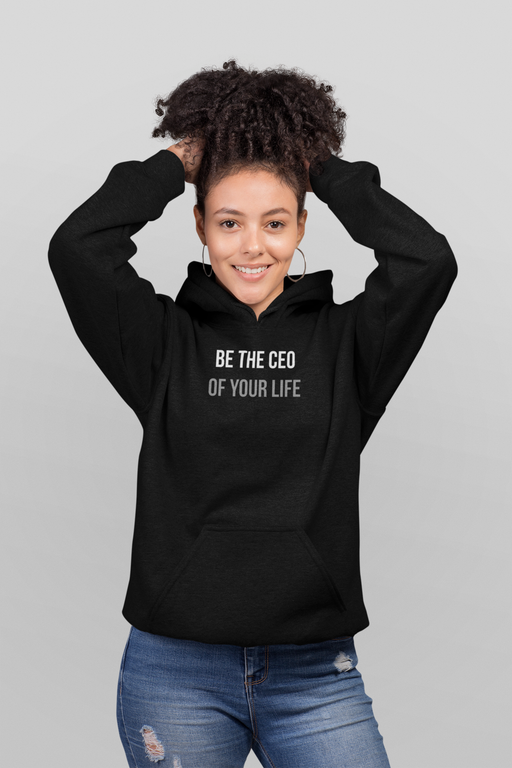 Virgin Teez Pull Over Hoodie CEO of Your Life Women Hoodie