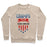 Virgin Teez  Pullover Crewneck Sweatshirt / x-small / Heathered Oatmeal CHAMPS TRAIN. LOSERS COMPLAIN CREWNECK SWEATSHIRT