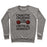 Virgin Teez  Pullover Crewneck Sweatshirt / x-small / Heathered Gray CHAOTIC CRUSHING THIS CRITICAL WORKOUT CREWNECK SWEATSHIRT