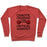 Virgin Teez  Pullover Crewneck Sweatshirt / x-small / Heathered Red CHAOTIC CRUSHING THIS CRITICAL WORKOUT CREWNECK SWEATSHIRT