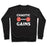 Virgin Teez  Pullover Crewneck Sweatshirt / x-small / Black CHAOTIC GAINS CREWNECK SWEATSHIRT