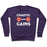 Virgin Teez  Pullover Crewneck Sweatshirt / x-small / Purple CHAOTIC GAINS CREWNECK SWEATSHIRT