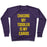 Virgin Teez  Pullover Crewneck Sweatshirt / x-small / Purple CHASING MY TODDLER IS MY CARDIO CREWNECK SWEATSHIRT