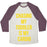 Virgin Teez  Baseball Tee Unisex Tri-Blend Baseball Tee / small / Oatmeal / Maroon CHASING MY TODDLER IS MY CARDIO UNISEX TRI-BLEND BASEBALL TEE