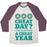 Virgin Teez  Baseball Tee Unisex Tri-Blend Baseball Tee / small / Oatmeal / Maroon CHEAT DAY? I'M HAVING A CHEAT YEAR UNISEX TRI-BLEND BASEBALL TEE