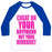 Virgin Teez  Baseball Tee Unisex Classic Baseball Tee / x-small / White/Blue CHEAT ON YOUR BOYFRIEND NOT YOUR WORKOUT UNISEX CLASSIC BASEBALL TEE