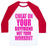 Virgin Teez  Baseball Tee Unisex Classic Baseball Tee / x-small / White/Red CHEAT ON YOUR BOYFRIEND NOT YOUR WORKOUT UNISEX CLASSIC BASEBALL TEE
