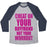 Virgin Teez  Baseball Tee Unisex Tri-Blend Baseball Tee / small / Athletic Gray / Navy CHEAT ON YOUR BOYFRIEND NOT YOUR WORKOUT UNISEX TRI-BLEND BASEBALL TEE
