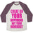 Virgin Teez  Baseball Tee Unisex Tri-Blend Baseball Tee / small / Oatmeal / Maroon CHEAT ON YOUR BOYFRIEND NOT YOUR WORKOUT UNISEX TRI-BLEND BASEBALL TEE