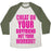 Virgin Teez  Baseball Tee Unisex Tri-Blend Baseball Tee / small / Oatmeal / Moss CHEAT ON YOUR BOYFRIEND NOT YOUR WORKOUT UNISEX TRI-BLEND BASEBALL TEE