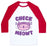 Virgin Teez  Baseball Tee Unisex Classic Baseball Tee / x-small / White/Red CHECK MEOWT UNISEX CLASSIC BASEBALL TEE