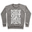 Virgin Teez  Pullover Crewneck Sweatshirt / x-small / Heathered Gray CHECK OUT MY BUDDHI CREWNECK SWEATSHIRT